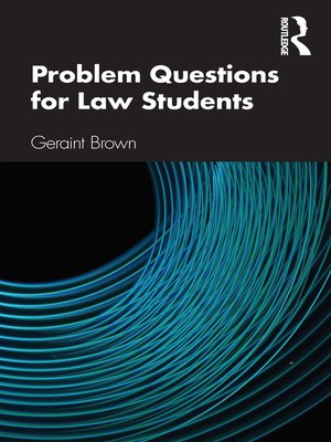 cover image of Problem Questions for Law Students